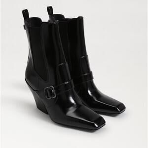 Sam Edelman Black Heeled Boots